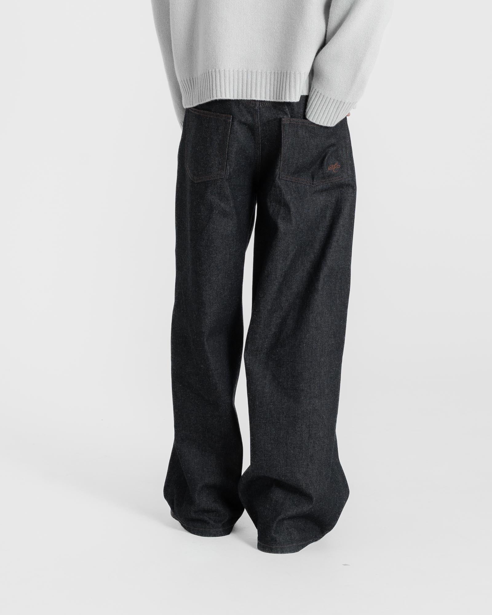 Raw Selvedge Denim Jeans Darkwash